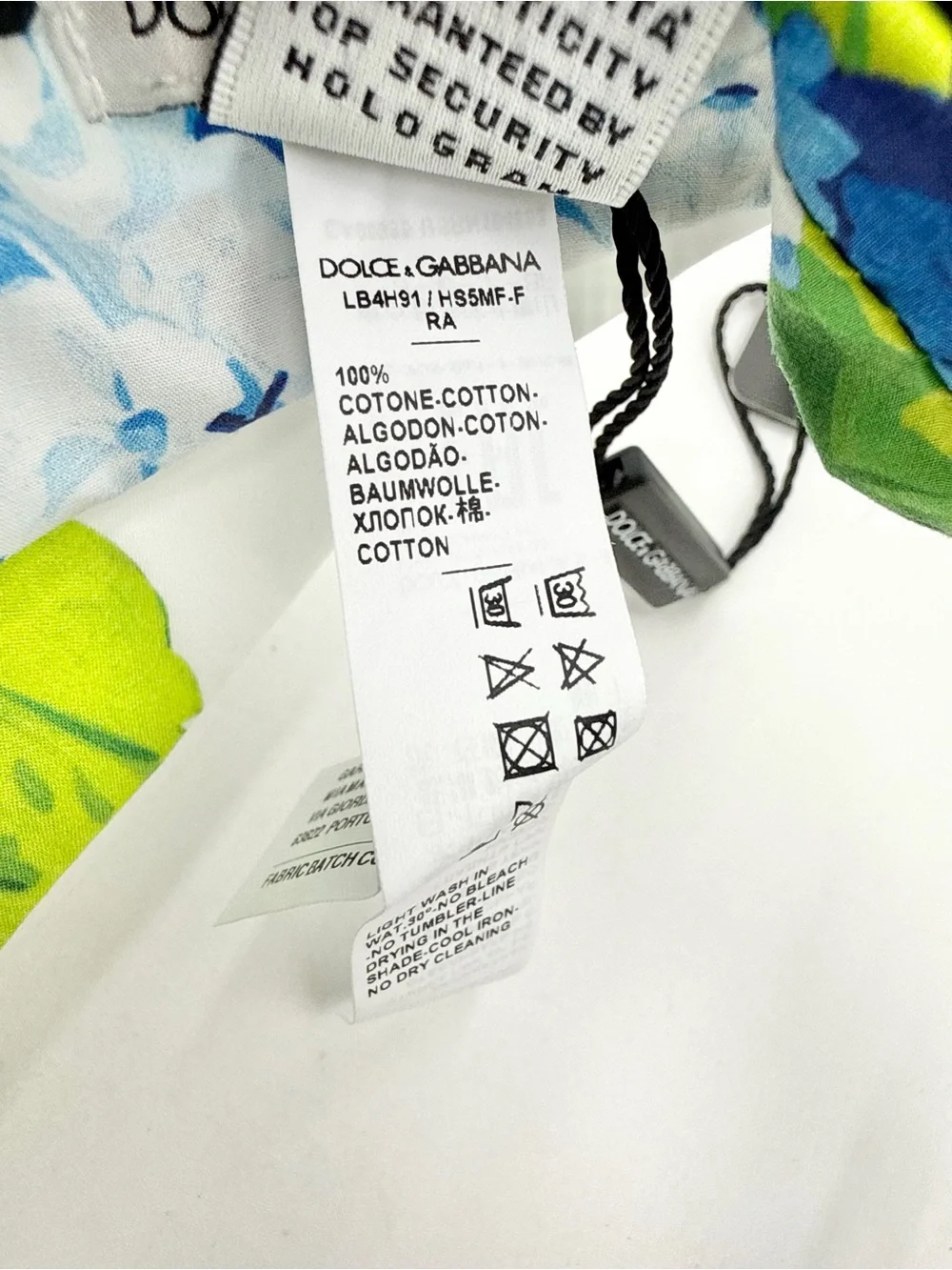 Dolce & Gabbana floral-print headband kids